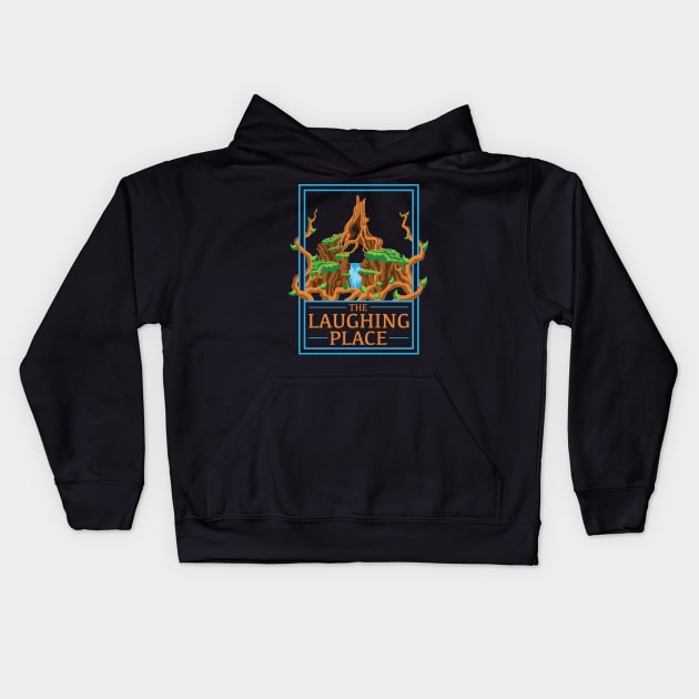 The Laughing Place Kids Hoodie by ryandraws_stuff